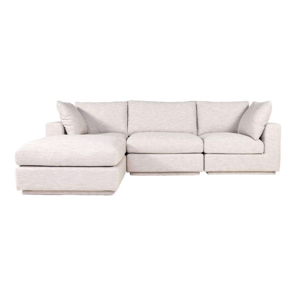 Justin Lounge Modular Sectional Taupe | Moe's Furniture - RN-1131-39