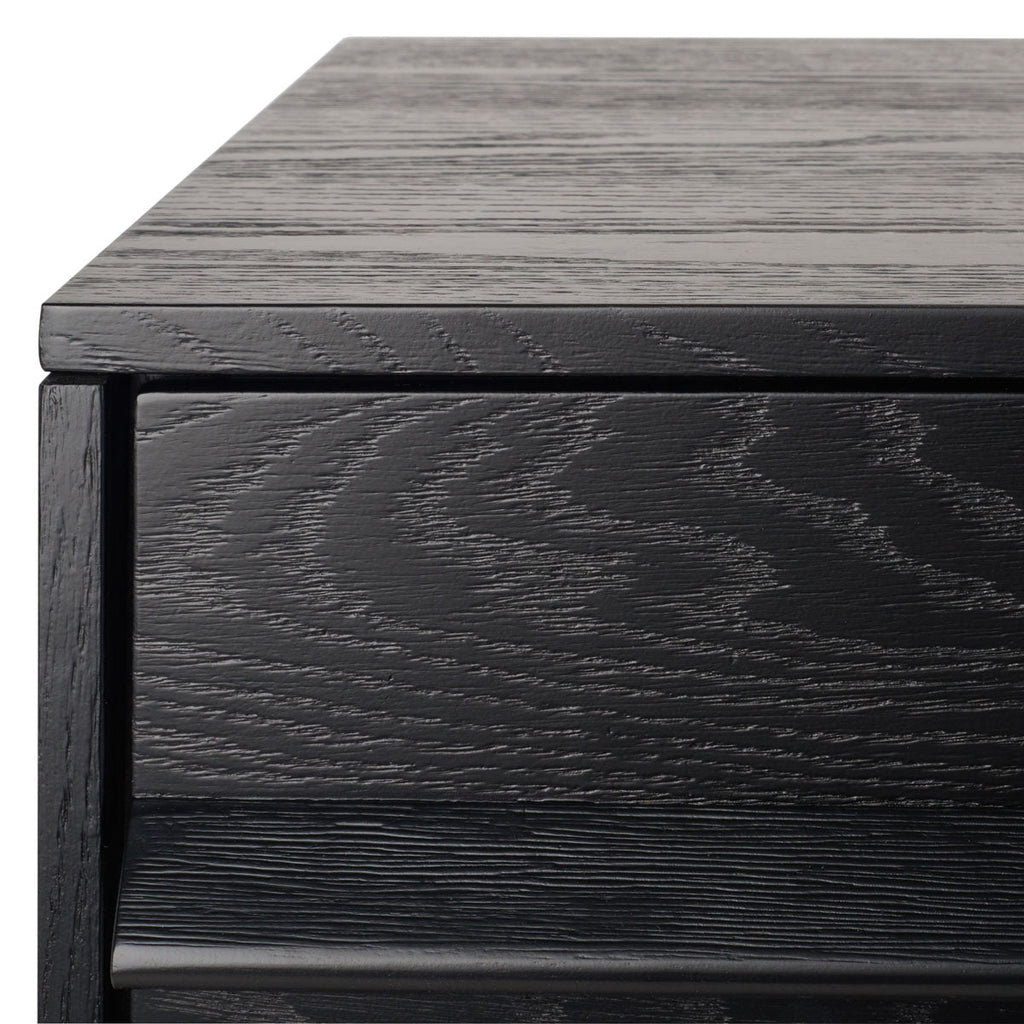 Safavieh Couture Deirdra 6 Drawer Wood Dresser - Black