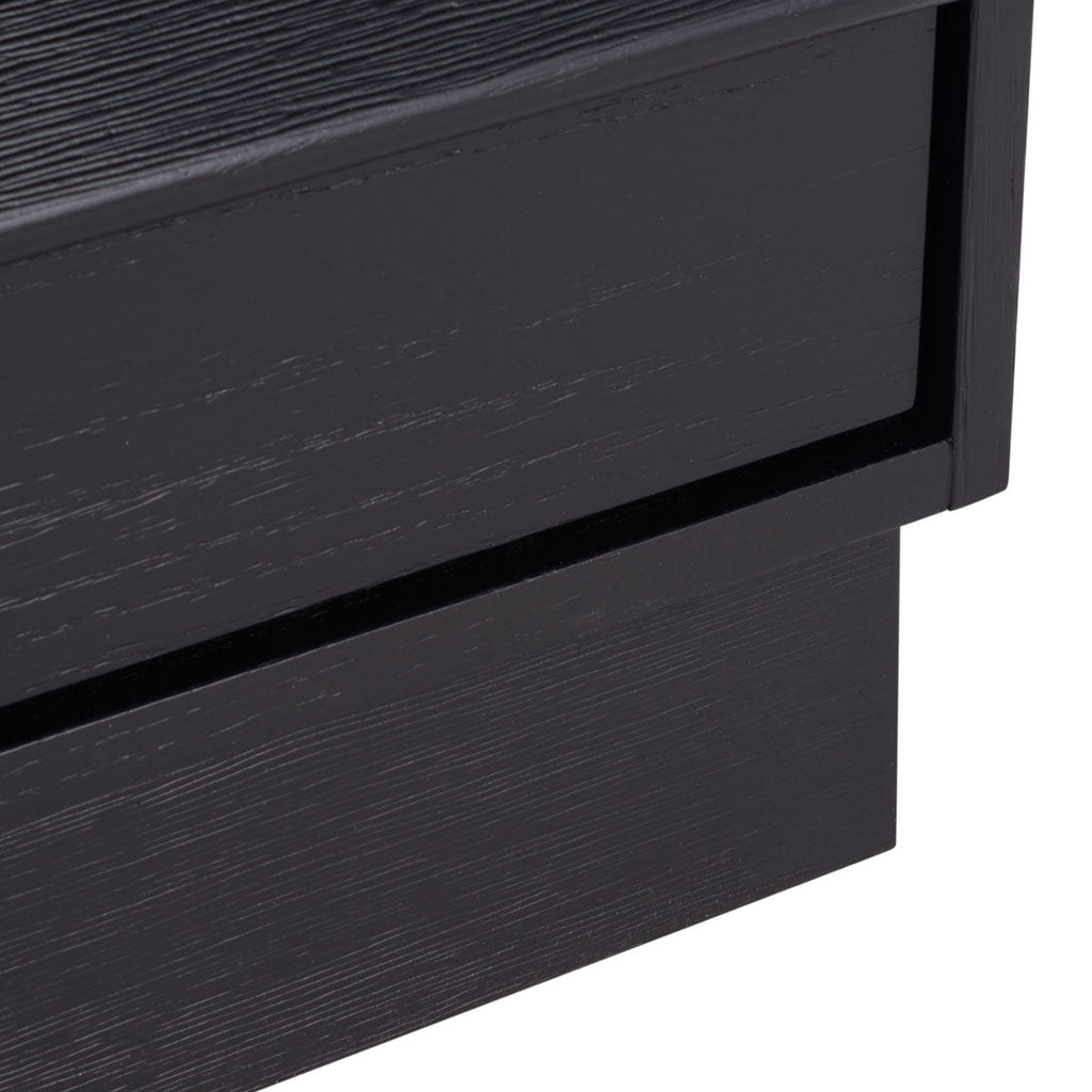 Safavieh Couture Deirdra 6 Drawer Wood Dresser - Black