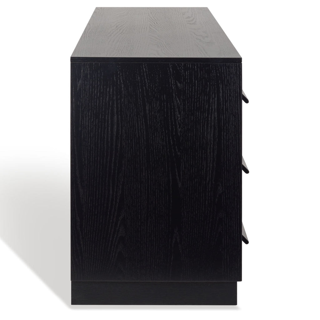 Safavieh Couture Deirdra 6 Drawer Wood Dresser - Black