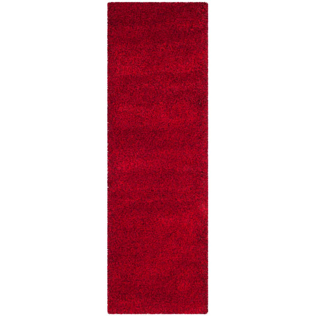 Safavieh Santa Monica Shag Rug Collection SGN725-4040 - Red