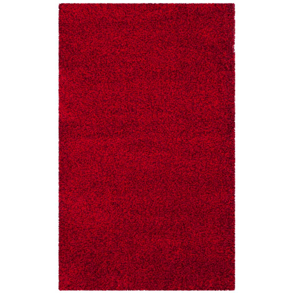 Safavieh Santa Monica Shag Rug Collection SGN725-4040 - Red