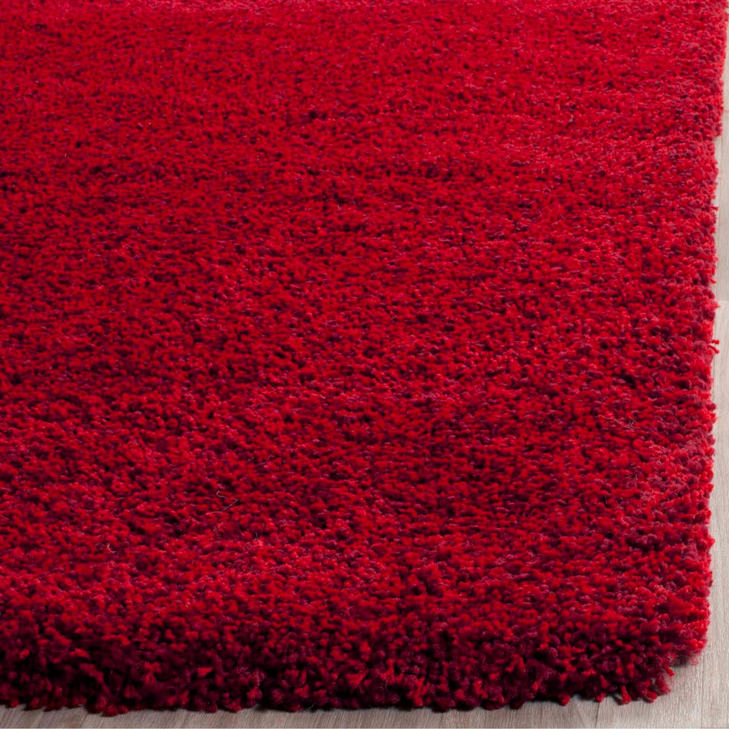 Safavieh Santa Monica Shag Rug Collection SGN725-4040 - Red