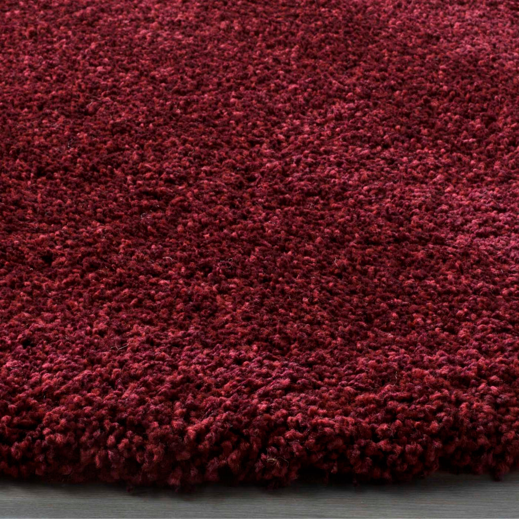 Safavieh Santa Monica Shag Rug Collection SGN725-4242 - Maroon