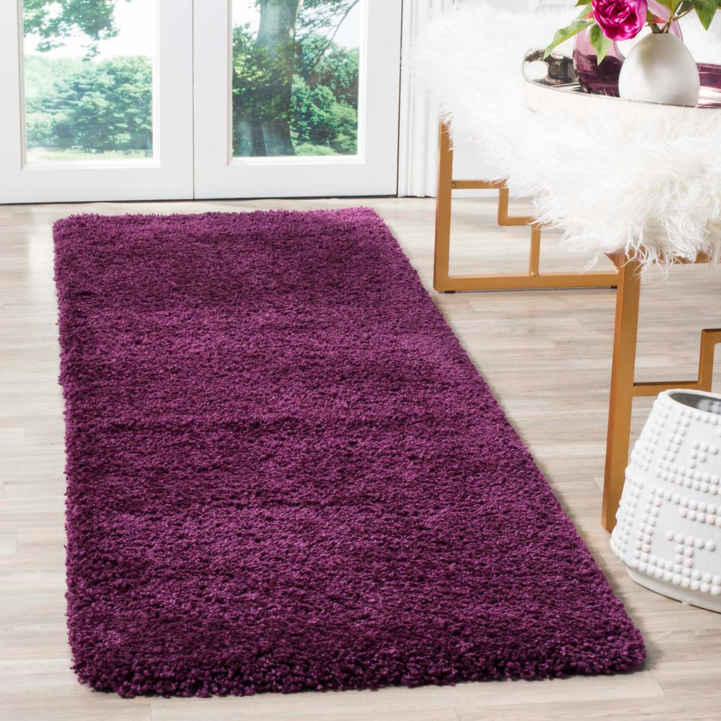 Safavieh Santa Monica Shag Rug Collection SGN725-7373 - Purple