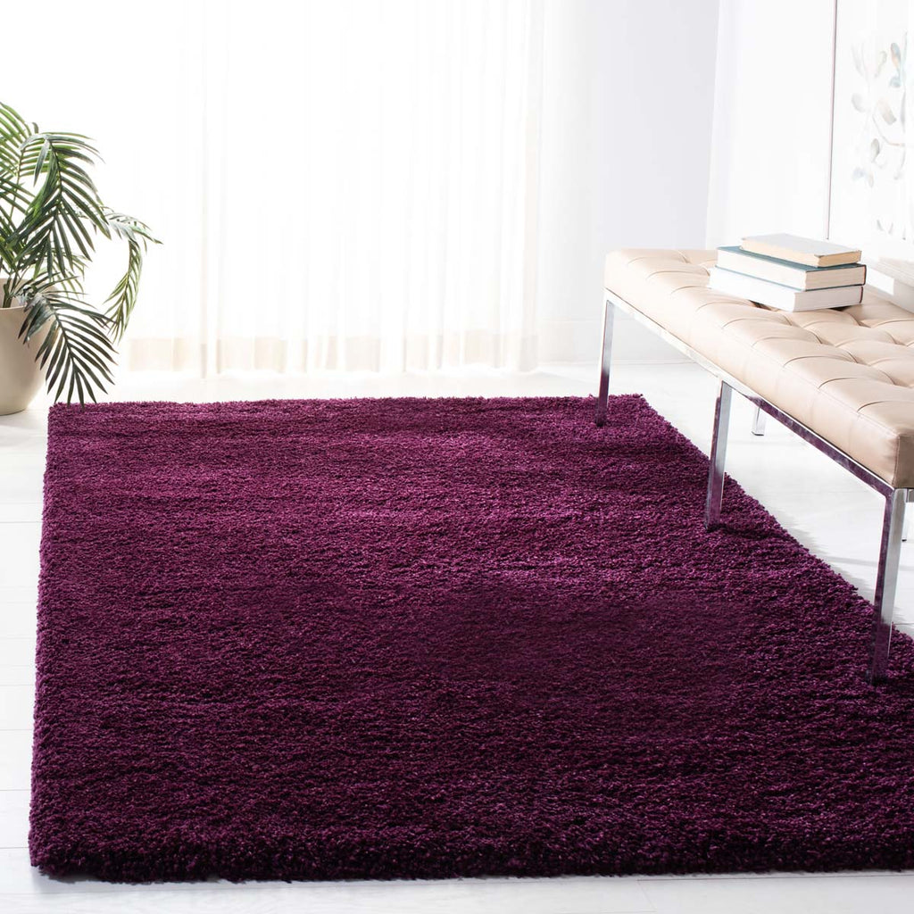 Safavieh Santa Monica Shag Rug Collection SGN725-7373 - Purple