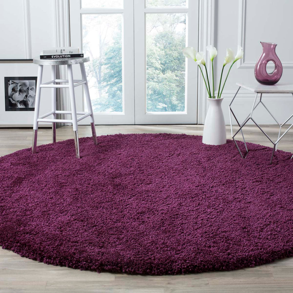 Safavieh Santa Monica Shag Rug Collection SGN725-7373 - Purple