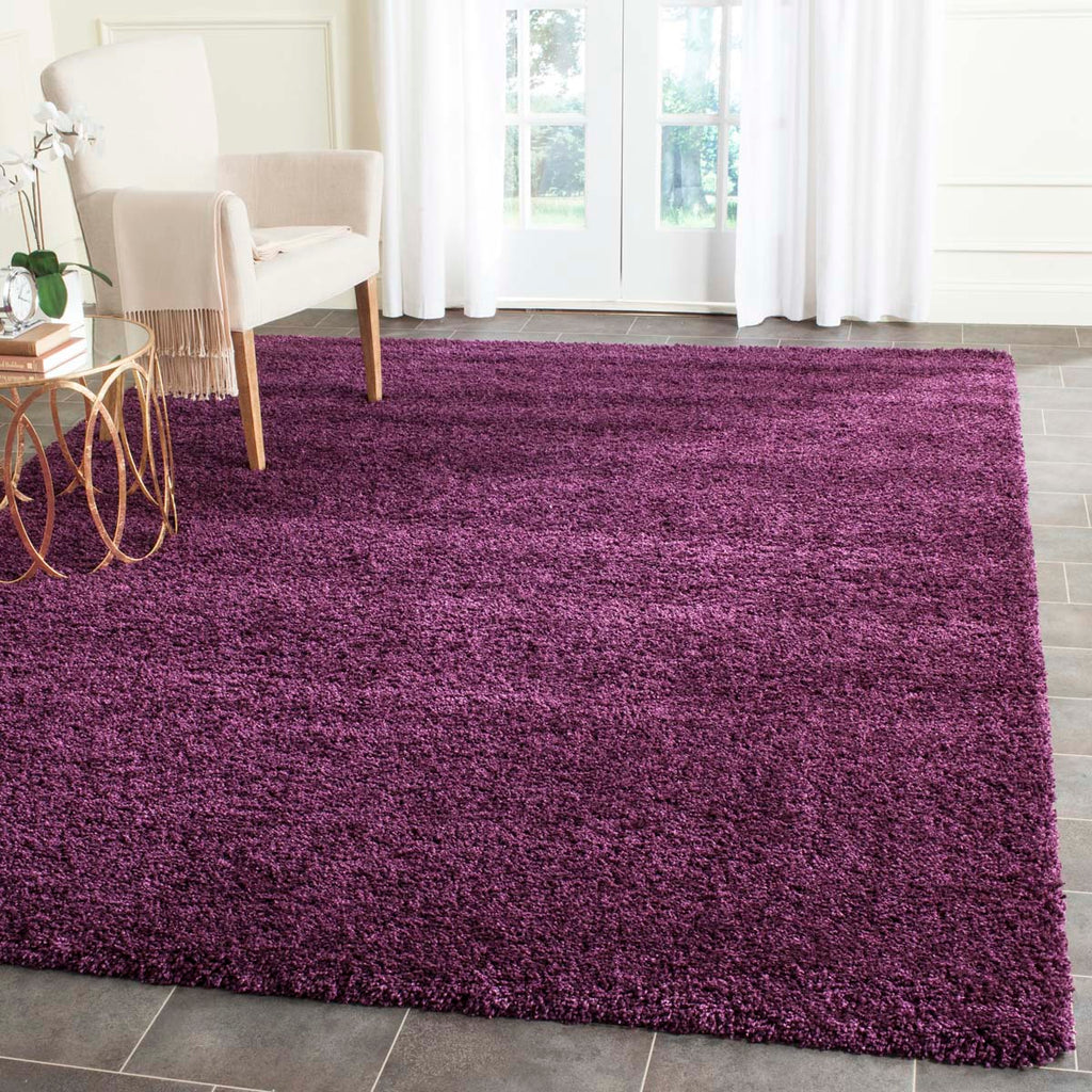 Safavieh Santa Monica Shag Rug Collection SGN725-7373 - Purple