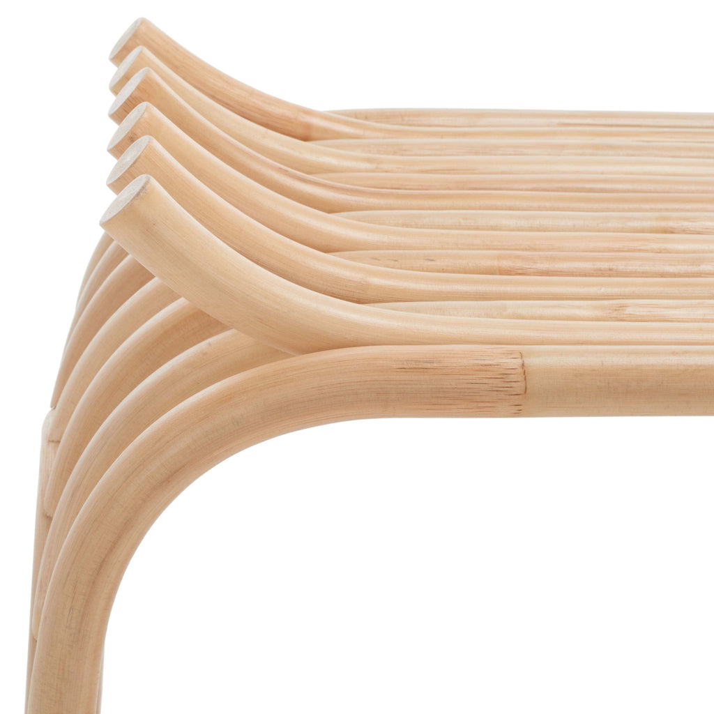 Safavieh Strix Curved Rattan Stool , STL6501