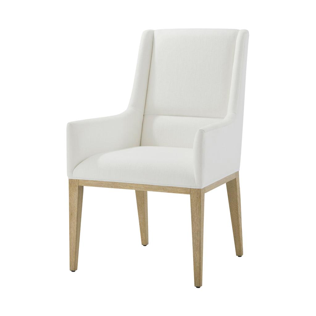 Balboa Upholstered Dining Armchair | Theodore Alexander - TA41056.1CFY