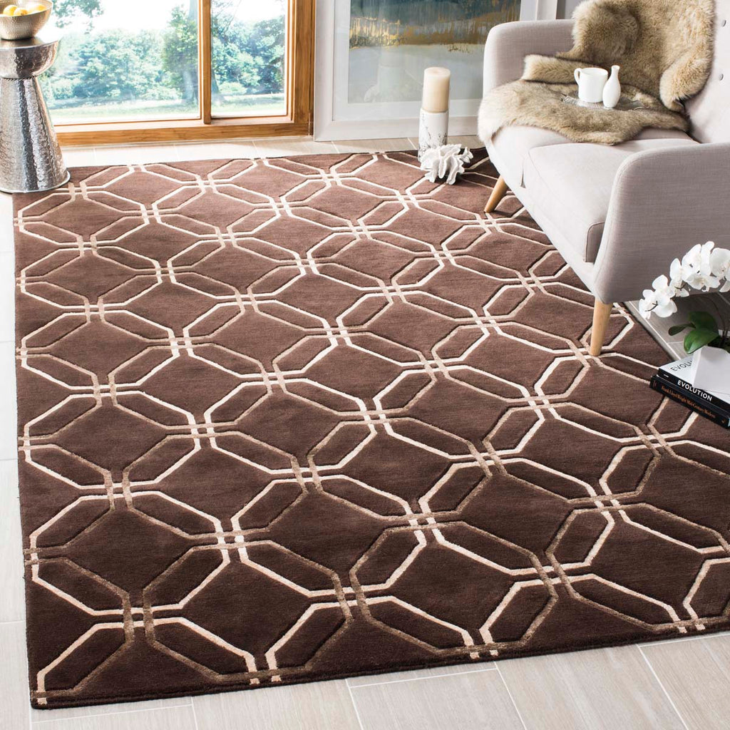 Safavieh Tibetan Rug Collection TB051B - Brown