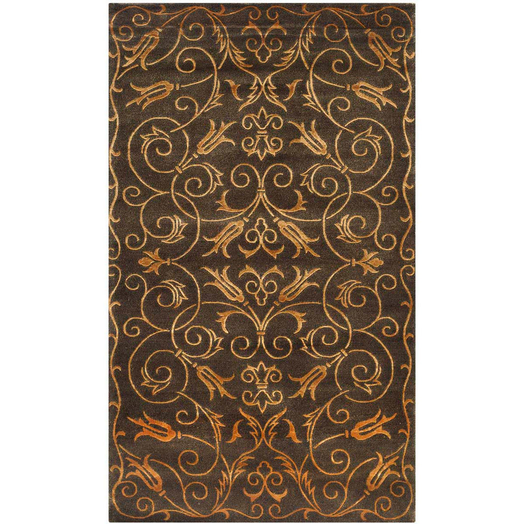 Safavieh Tibetan Rug Collection TB417B - Green / Gold