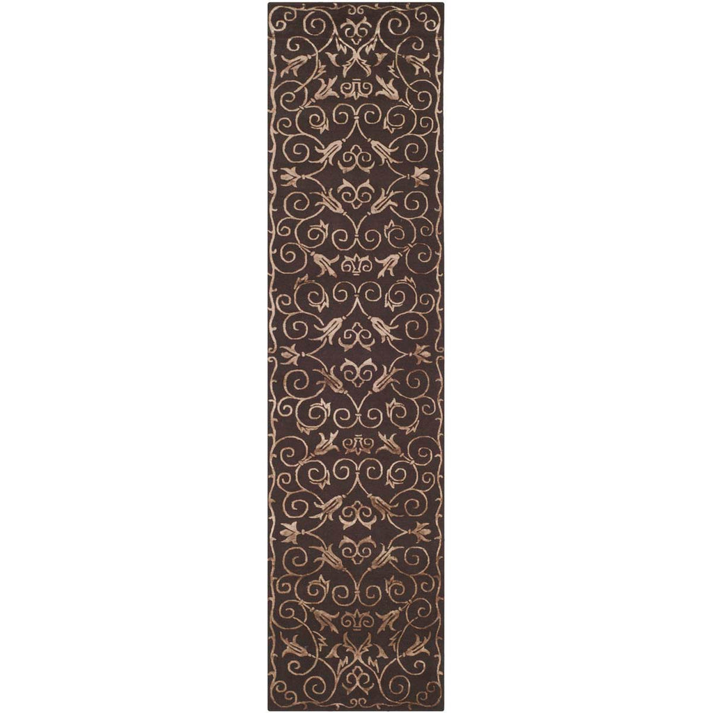 Safavieh Tibetan Rug Collection TB417G - Chocolate