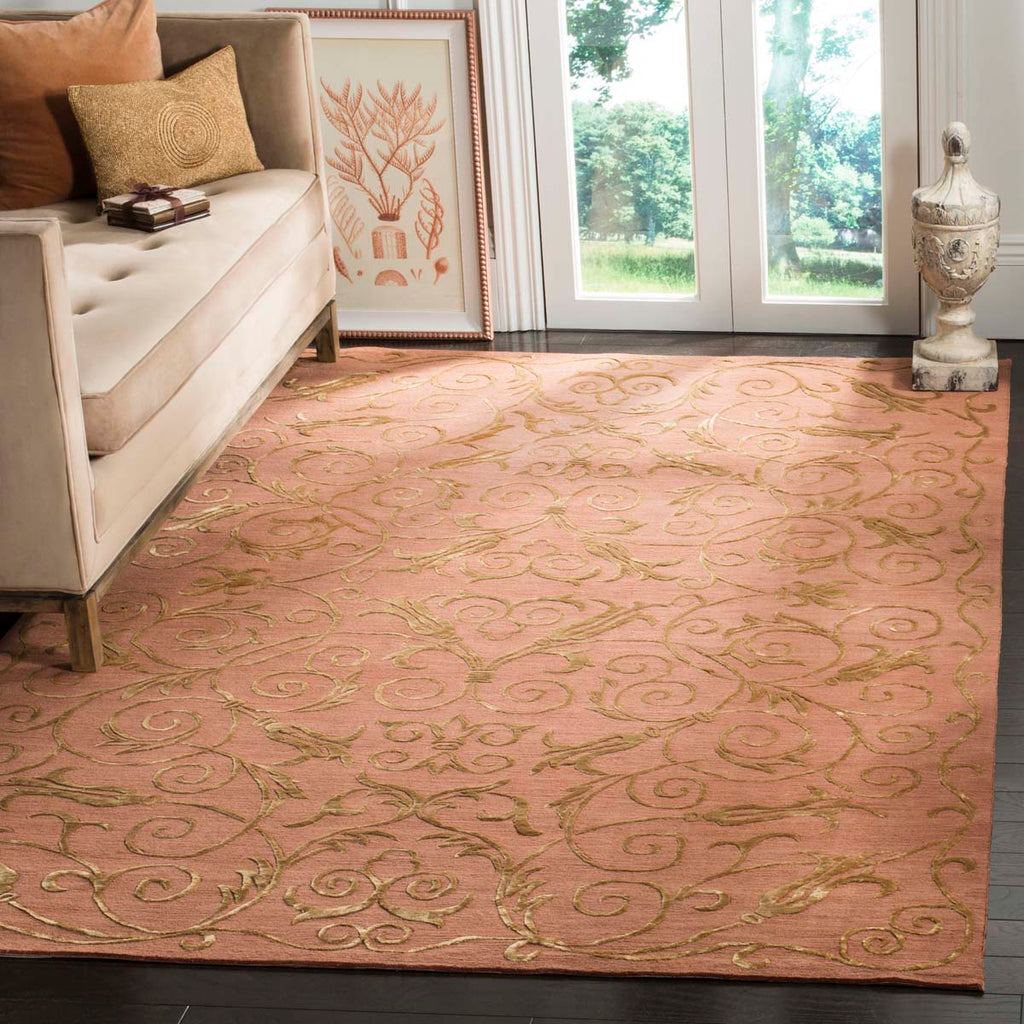 Safavieh Tibetan Rug Collection TB417H - Rust