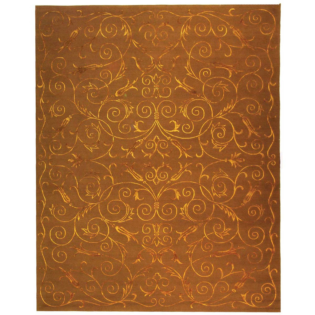 Safavieh Tibetan Rug Collection TB417K - Deep Bronze