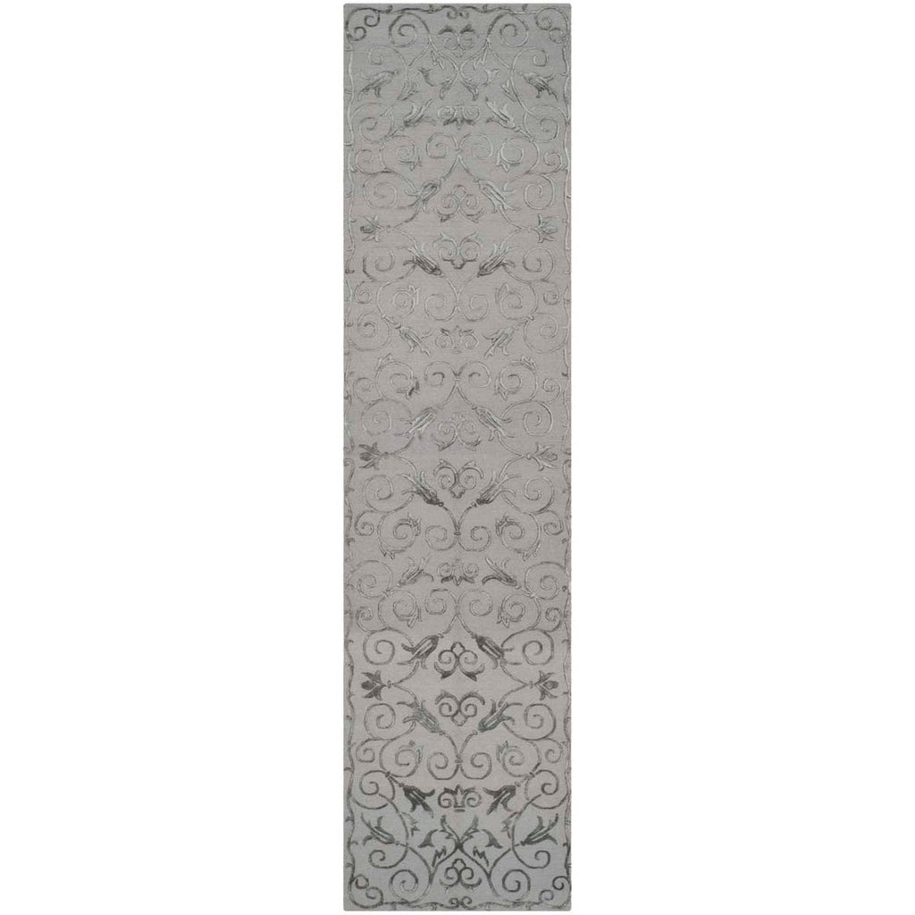 Safavieh Tibetan Rug Collection TB417Y - Pewter