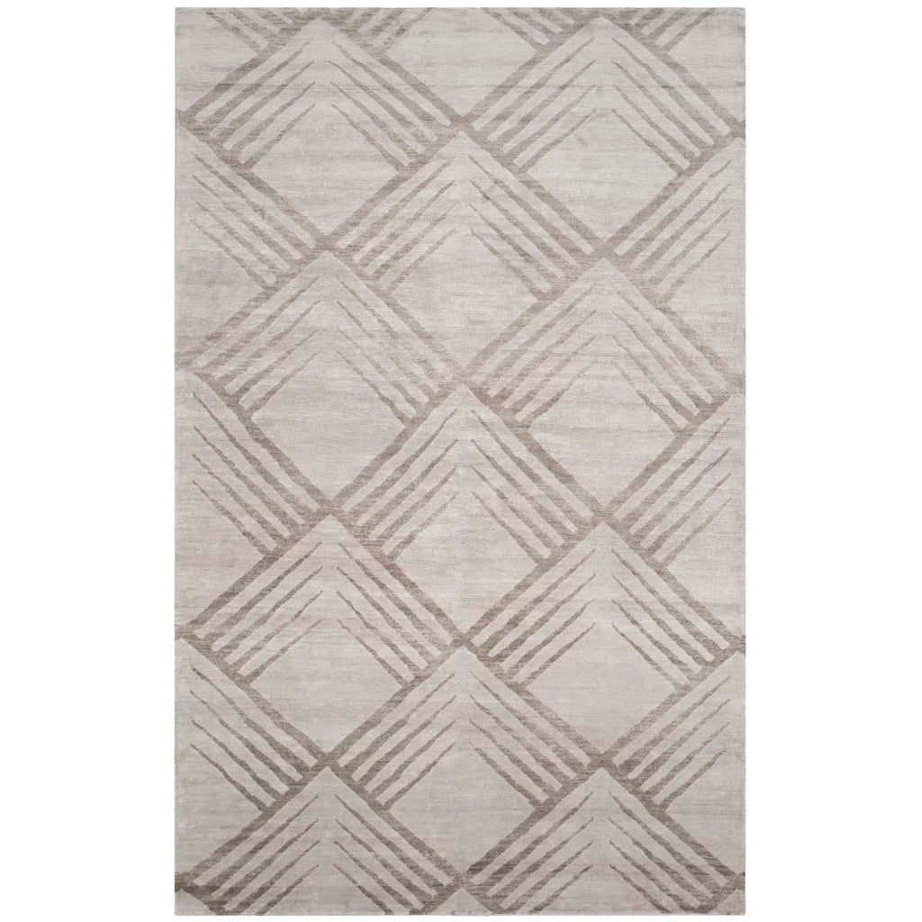 Safavieh Tibetan Rug Collection TB424B - Silver