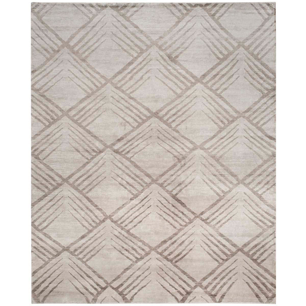 Safavieh Tibetan Rug Collection TB424B - Silver