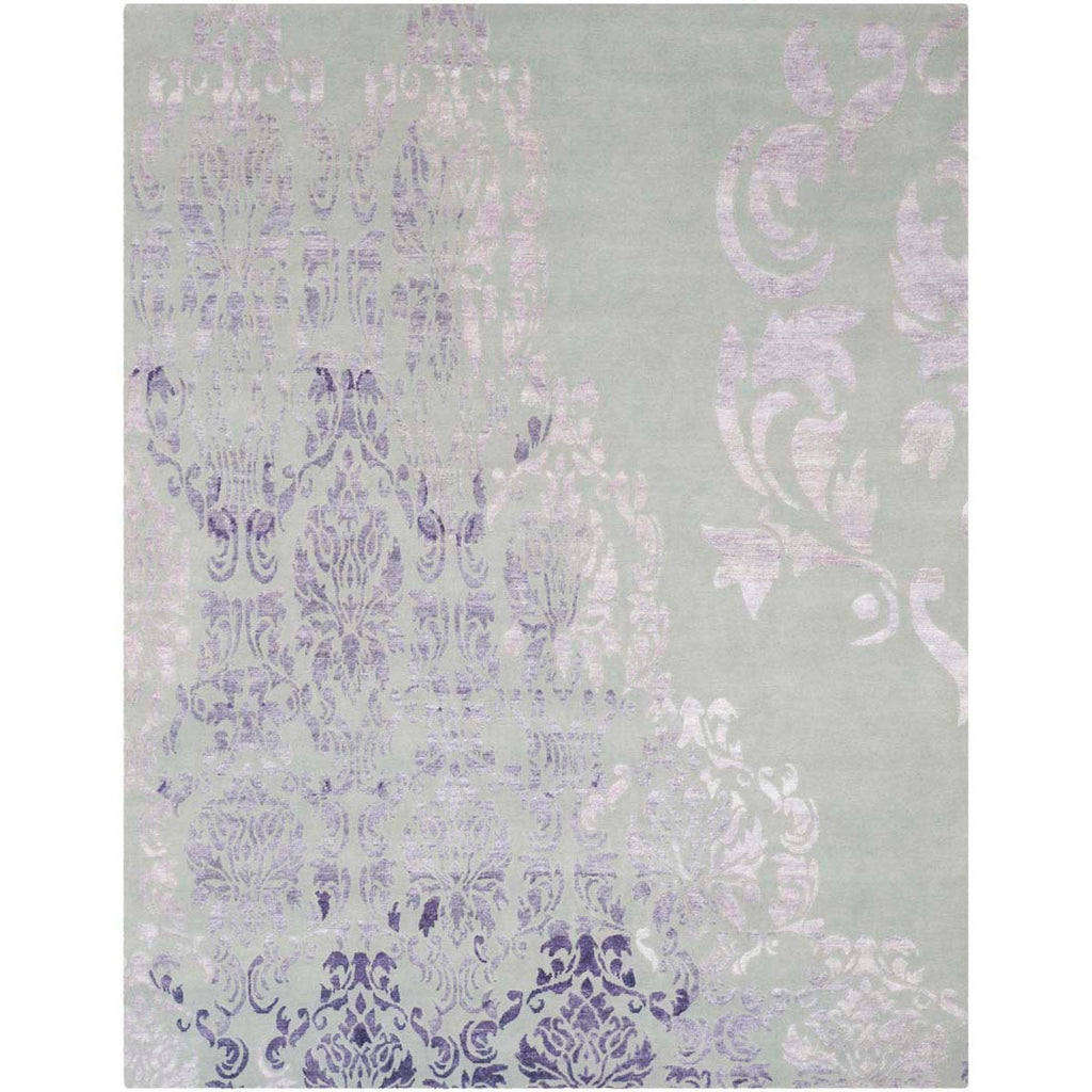 Safavieh Tibetan Rug Collection TB959C - Blue/ Purple