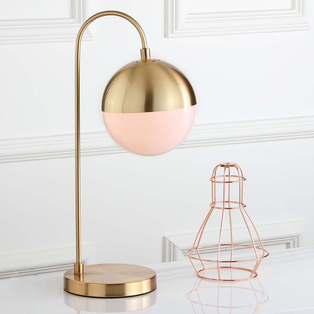 Cappi 20.5 Inch H Table Lamp| Safavieh - TBL4040 - Brass Gold