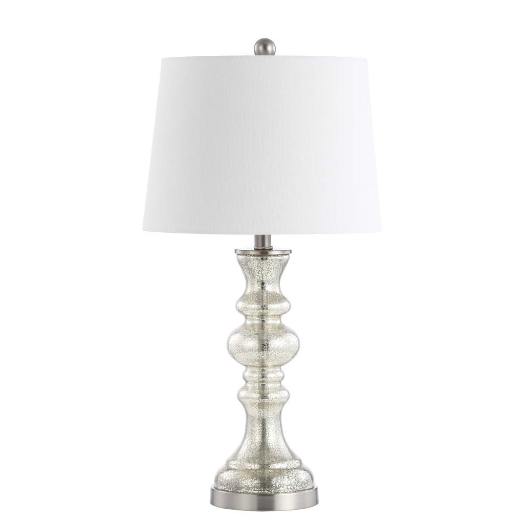 Jaiden Table Lamp| Safavieh - TBL4204 - Silver/Ivory