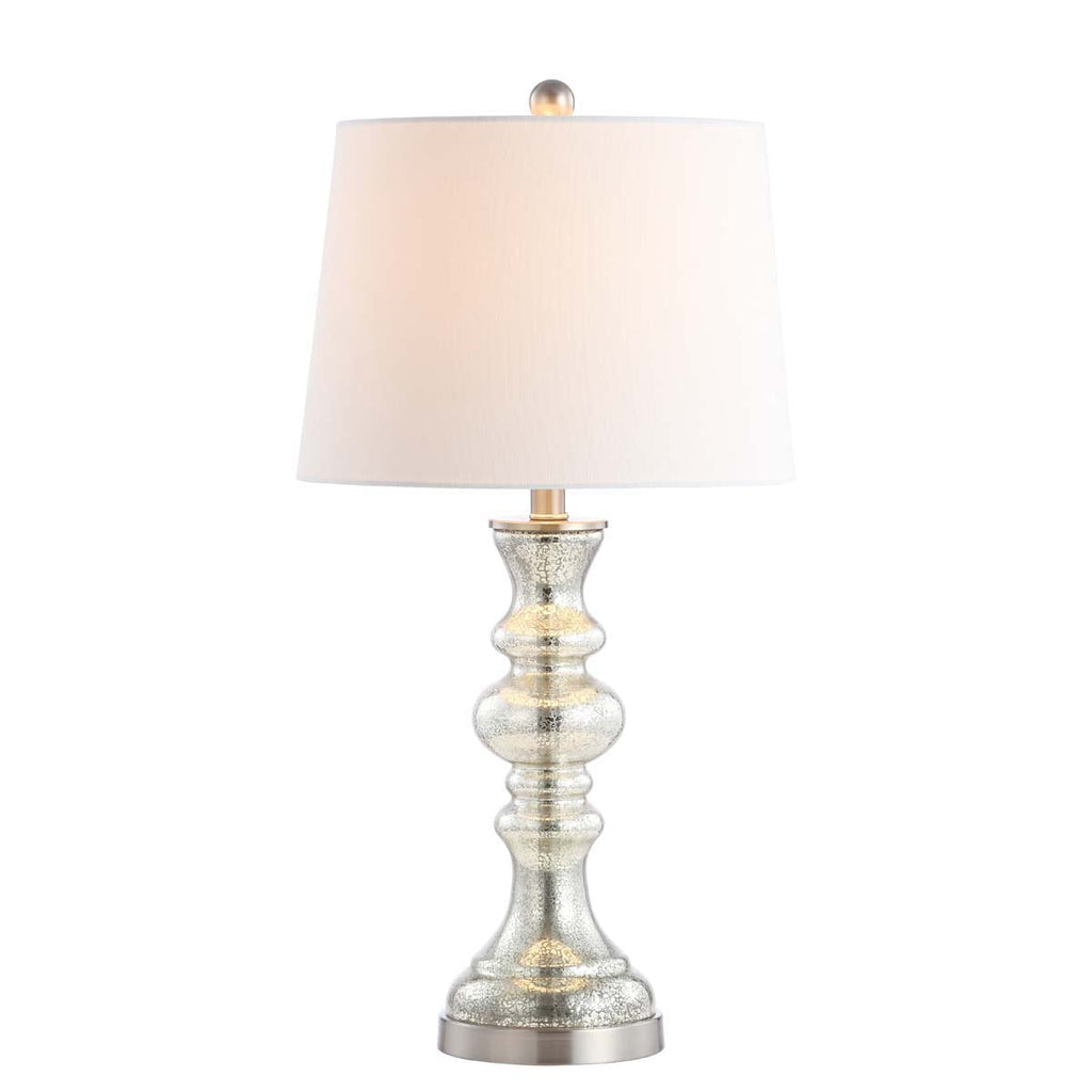 Jaiden Table Lamp| Safavieh - TBL4204 - Silver/Ivory