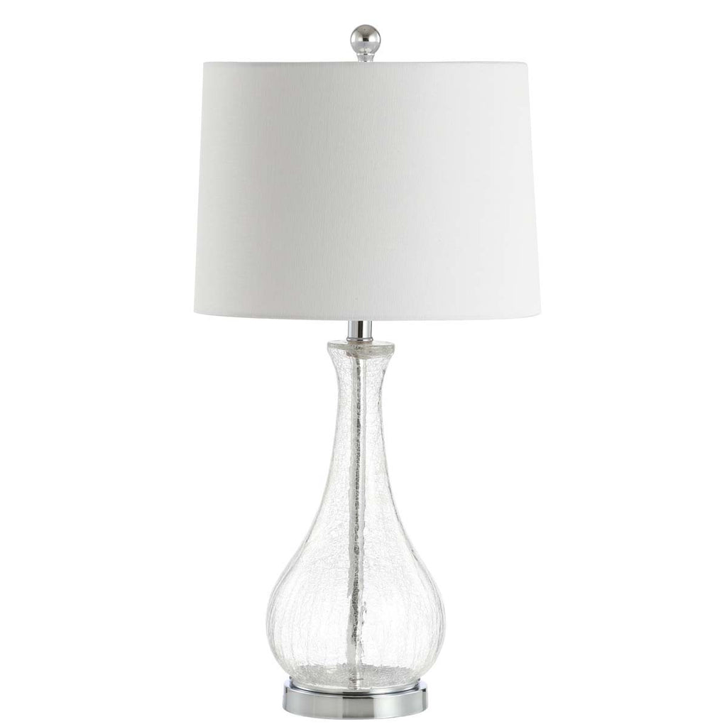 Finnley Table Lamp| Safavieh - TBL4206 - Clear Crackle