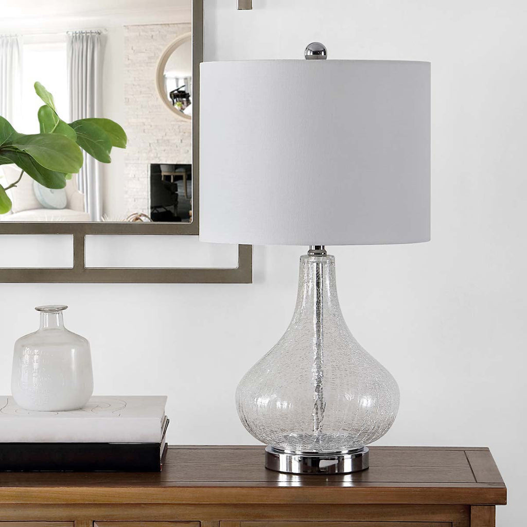 Brooks Glass Table Lamp | Safavieh - TBL4254 - Clear