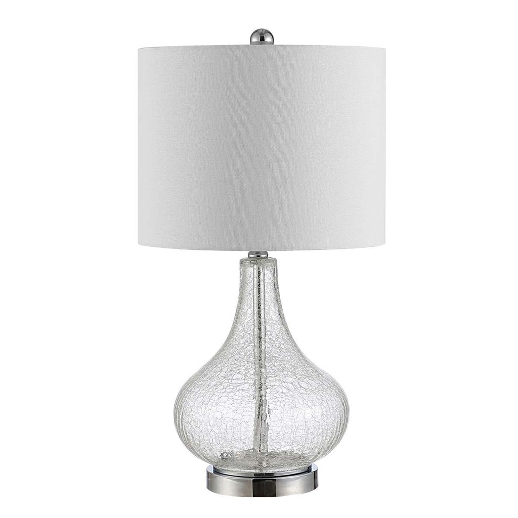 Brooks Glass Table Lamp | Safavieh - TBL4254 - Clear