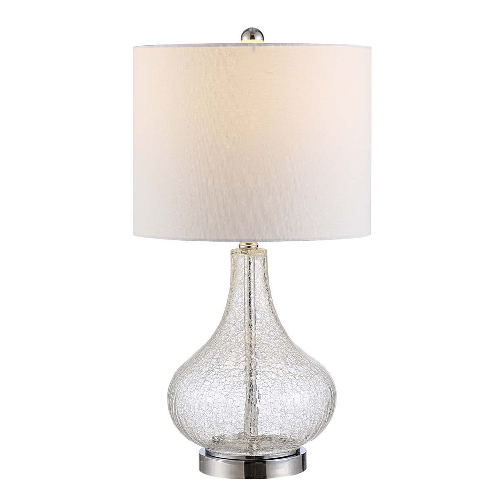 Brooks Glass Table Lamp | Safavieh - TBL4254 - Clear