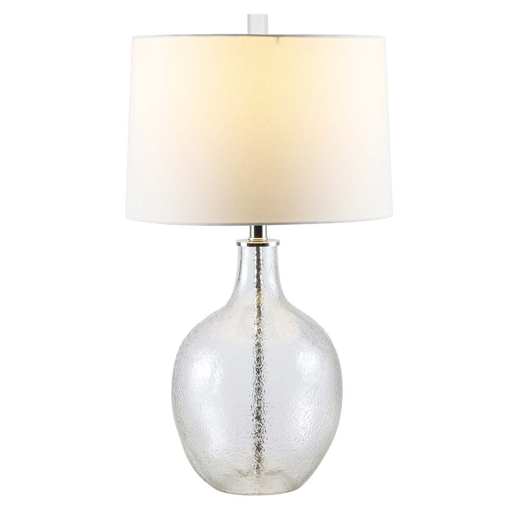 Nadine Glass Table Lamp  | Safavieh - TBL4259 - Clear