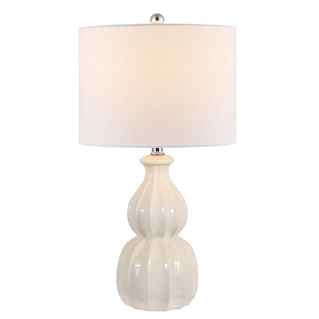 Wade Ceramic Table Lamp | Safavieh - TBL4274 - Ivory