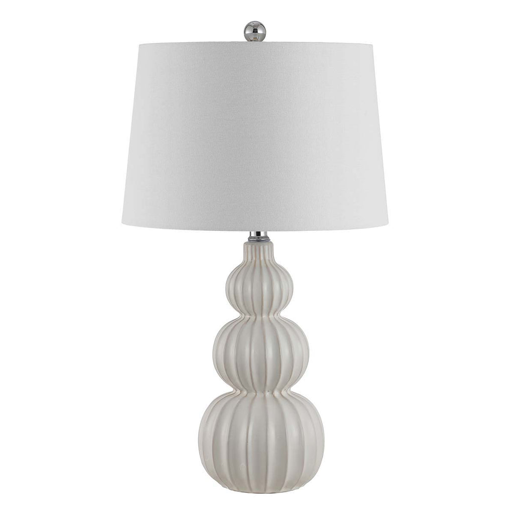 Corina Ceramic Table Lamp | Safavieh - TBL4277 - White