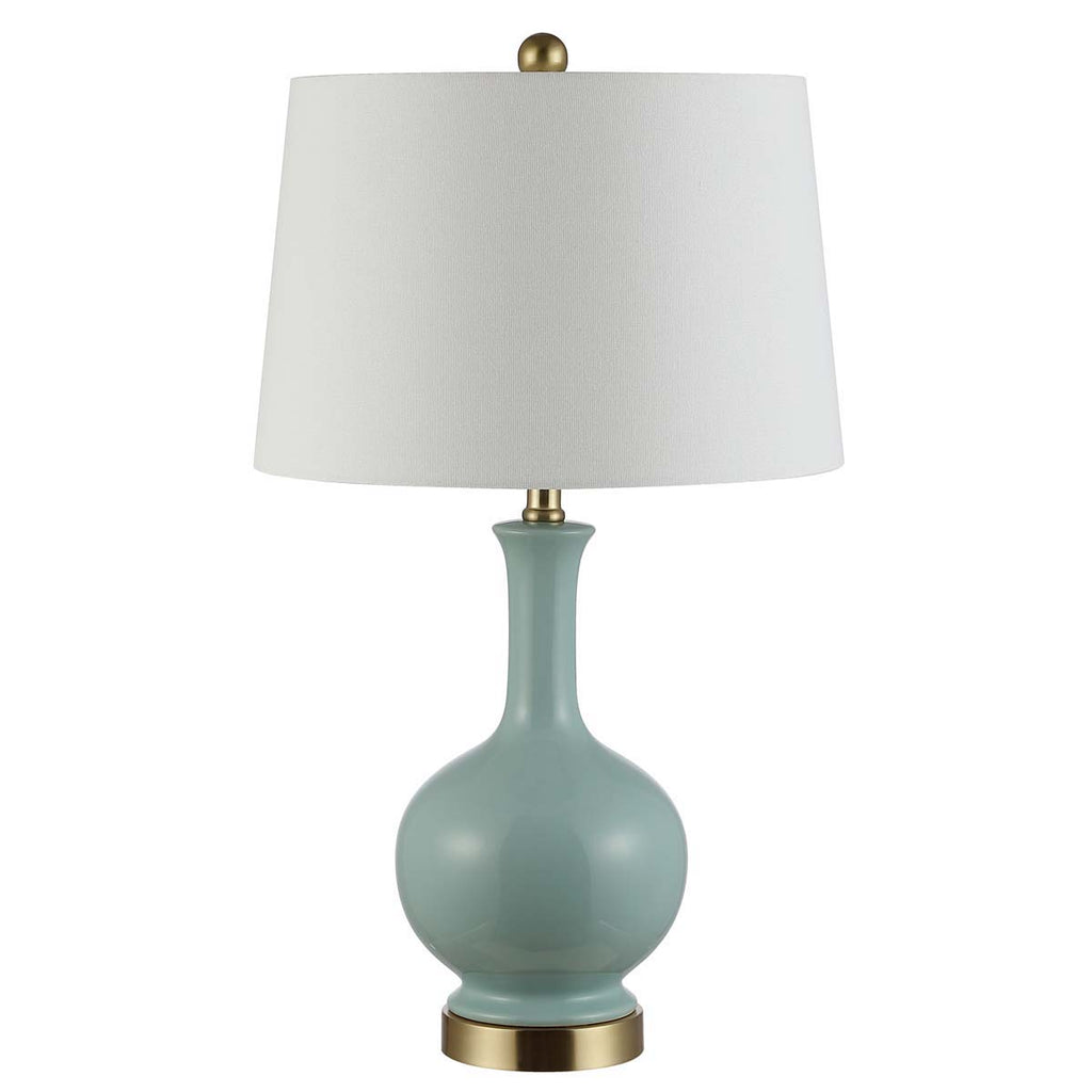 Bowie Ceramic Table Lamp  | Safavieh - TBL4346 - Blue