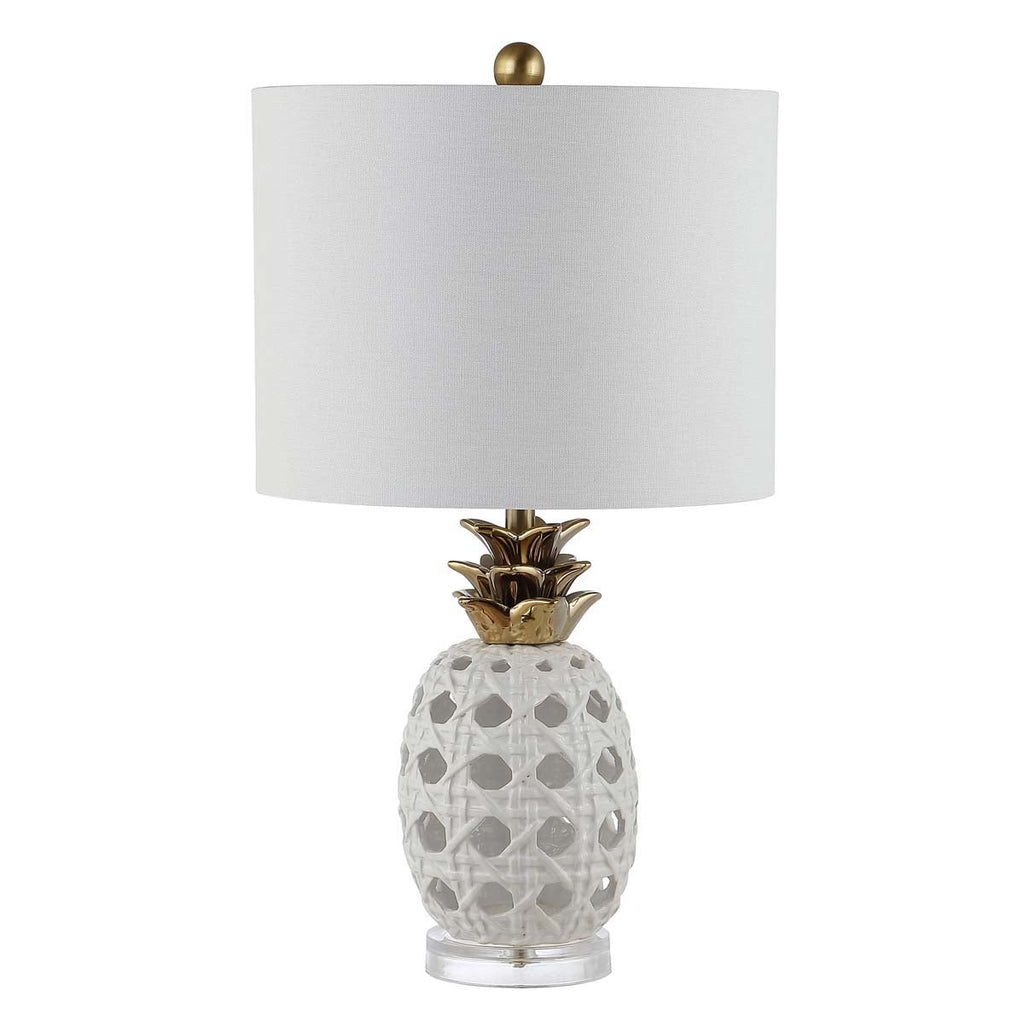 Sonny Ceramic Table Lamp | Safavieh - TBL4357 - White