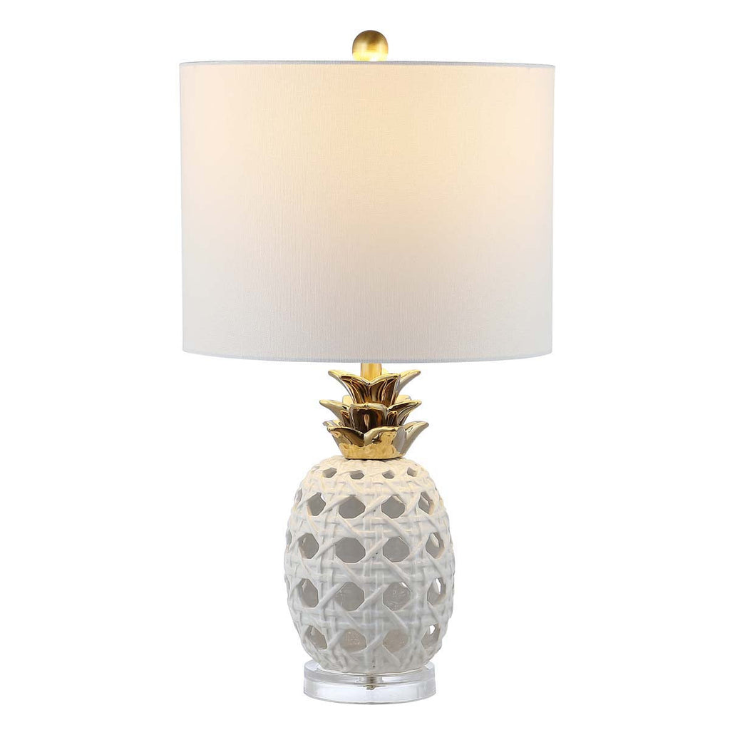 Sonny Ceramic Table Lamp | Safavieh - TBL4357 - White