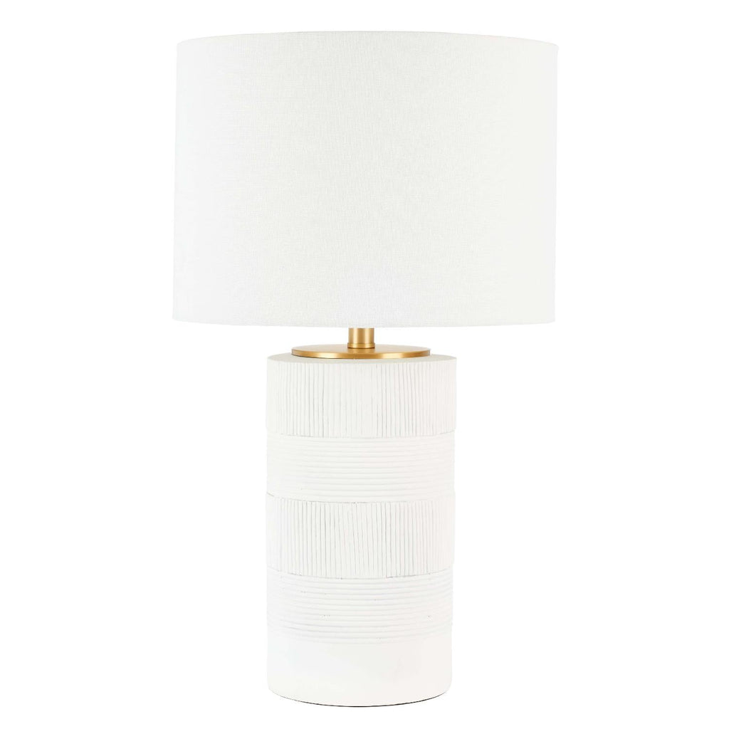 Weller Table Lamp | Safavieh - TBL7020 - White