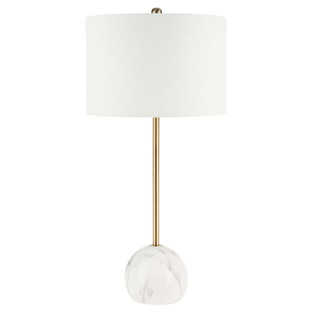 Kyrene Table Lamp | Safavieh - TBL7022 - White Marble