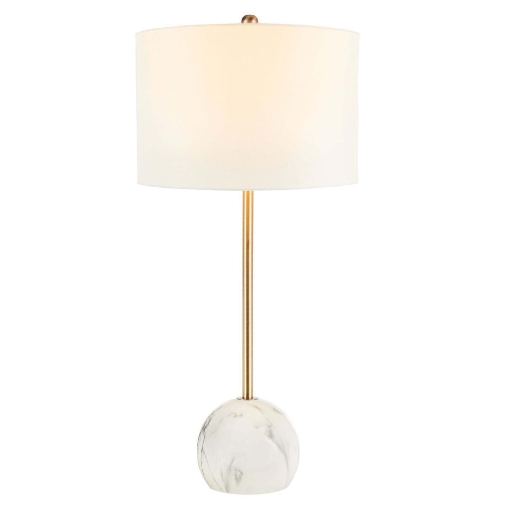 Kyrene Table Lamp | Safavieh - TBL7022 - White Marble