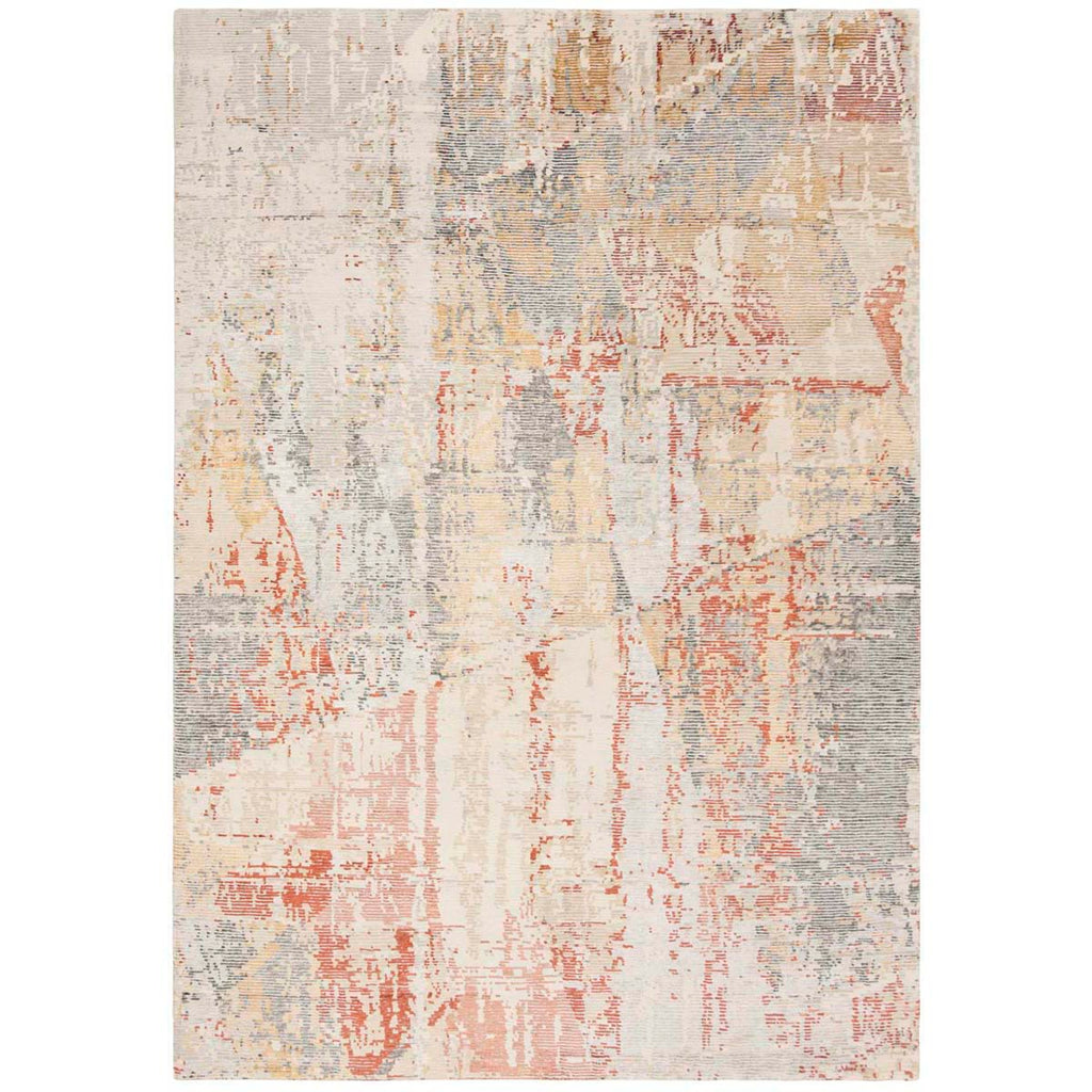 Safavieh Tiffany Rug Collection TFN602K - Beige / Rust