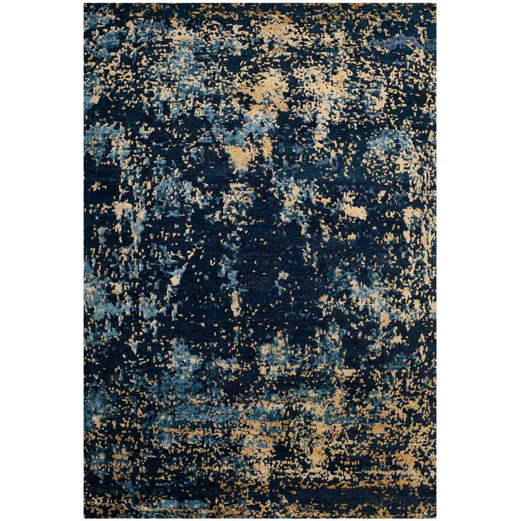 Safavieh Tiffany Rug Collection TFN612C - Navy / Gold