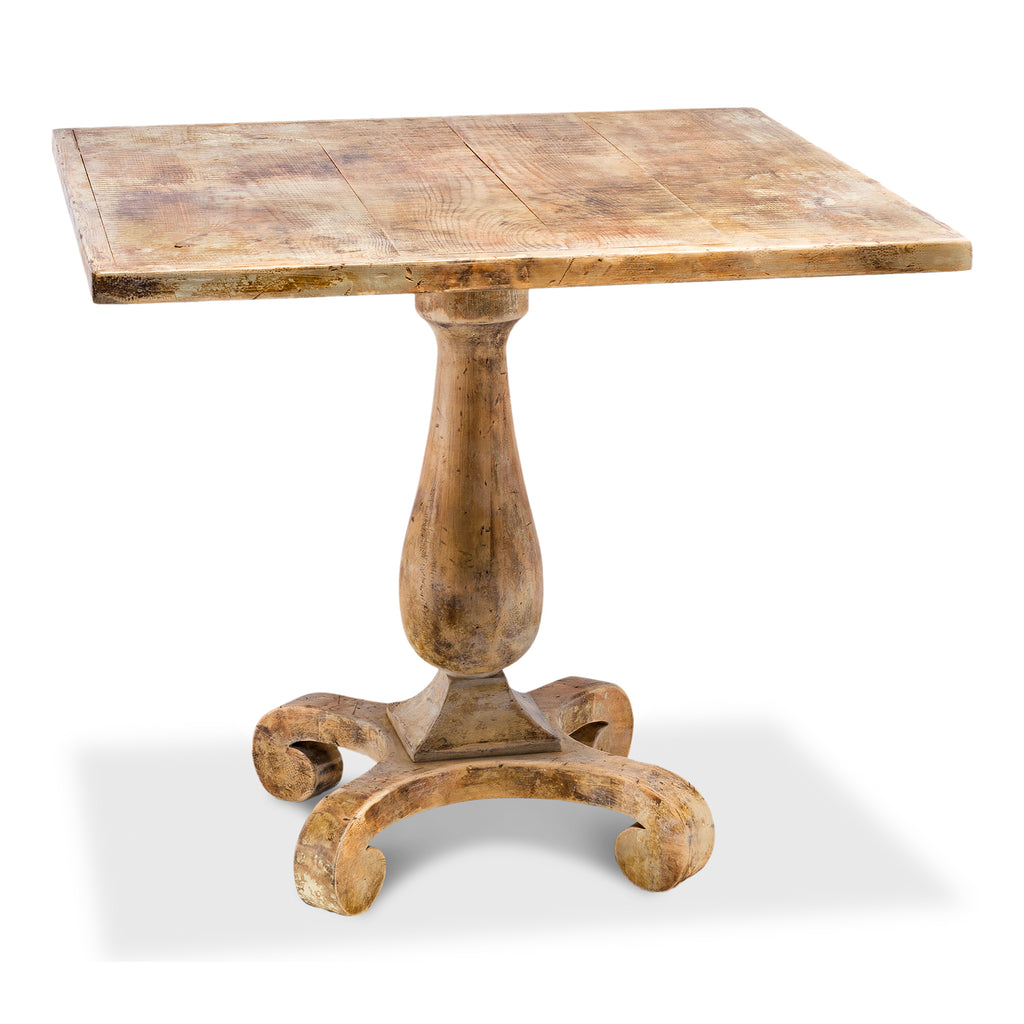 Bistro Table Antique Oak | Sarreid Ltd - U021-01