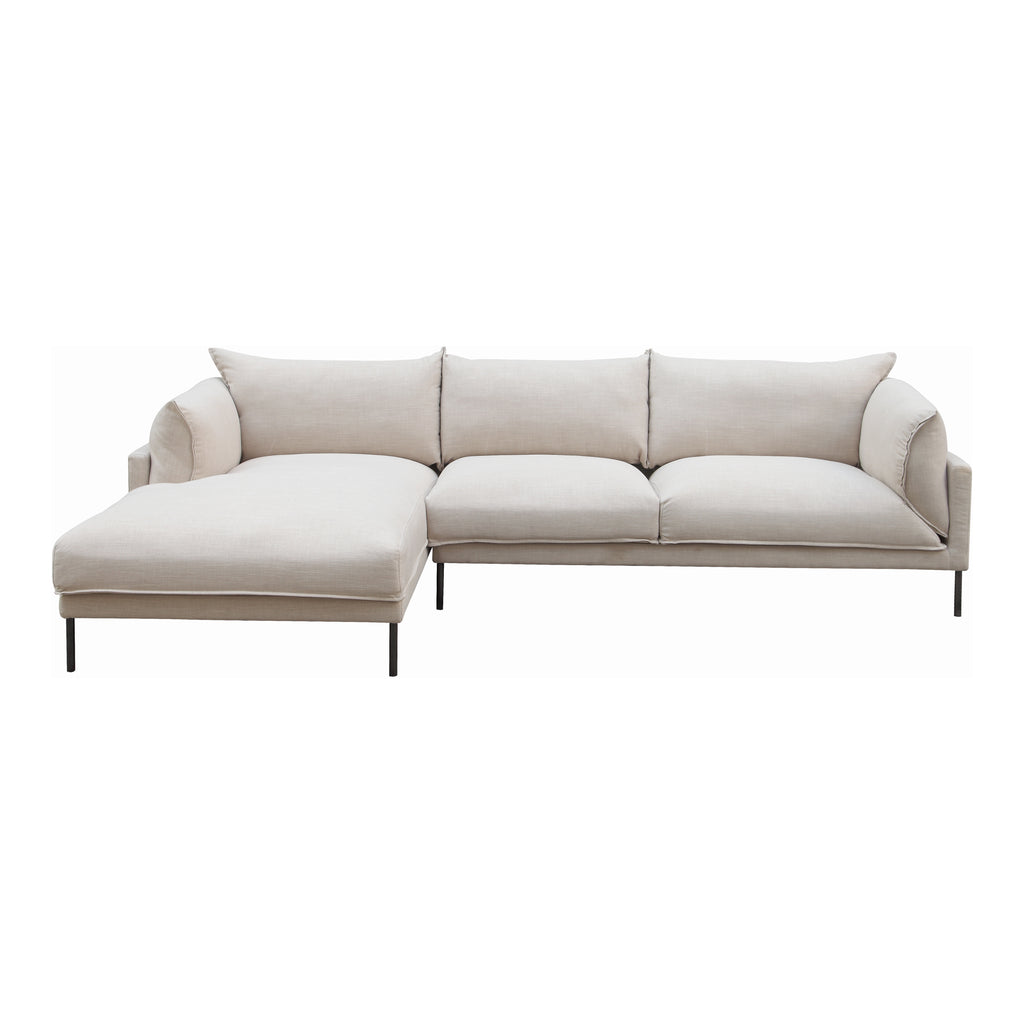 Jamara Sectional Left Sandy Beige | Moe's Furniture - UB-1016-29-L-0