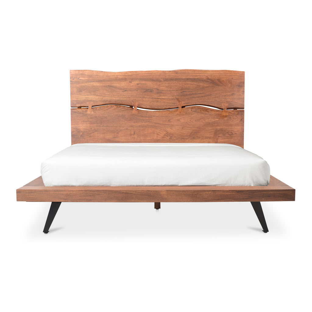 Madagascar Platform Bed Queen | Moe's Furniture - UH-1006-03-0