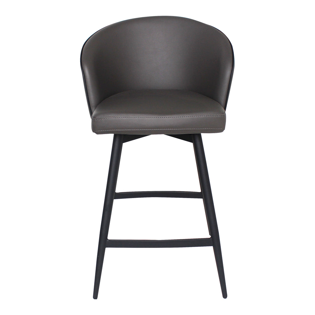 Webber Swivel Counter Stool Charcoal | Moe's Furniture - UU-1004-07