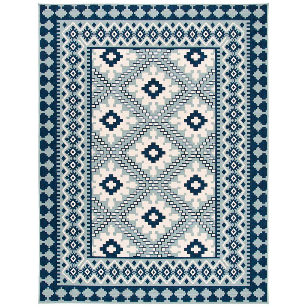 Safavieh Veranda Rug Collection VER099-451 - Ivory / Blue