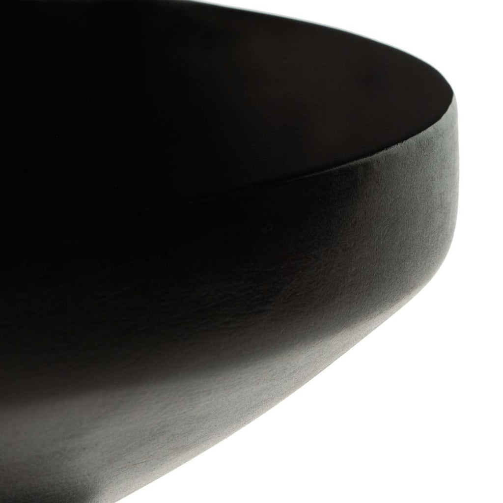 Safavieh Benaya Concrete Stool - Black