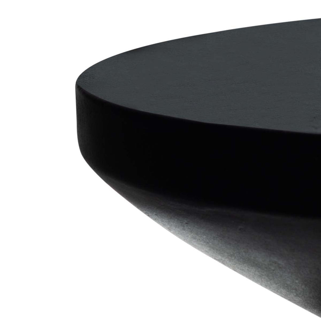 Safavieh Katara Concrete Stool - Black