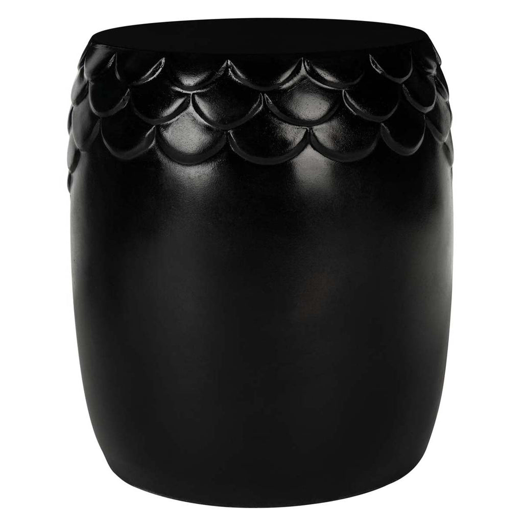 Safavieh Julyvia Concrete Stool - Black