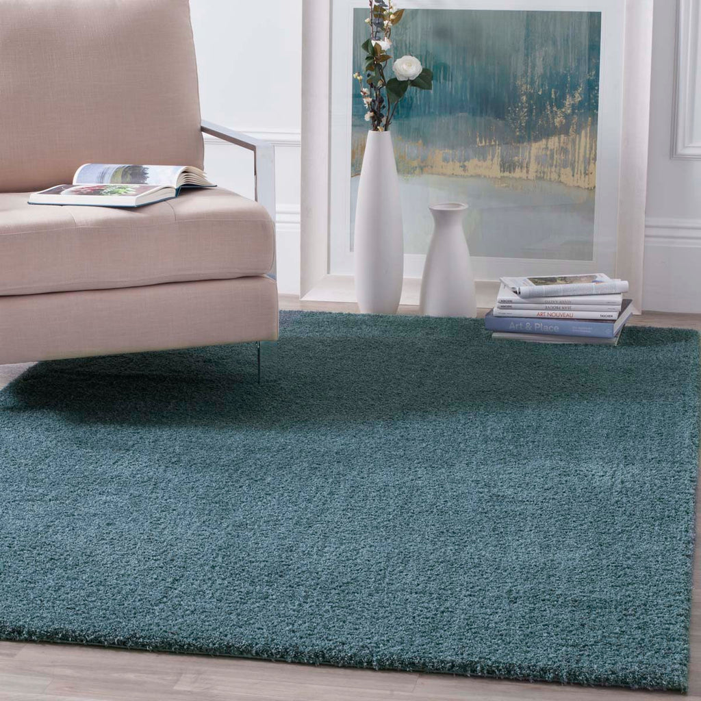 Safavieh Velvet Shag 169 Rug, VSG169 - Light Blue